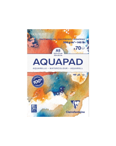 Aquapad Clairfontaine 300 gr. A5 70 vel